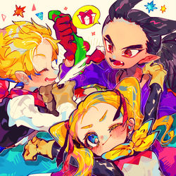This is a pixiv picture whose title is ビルダーズ2詰め.