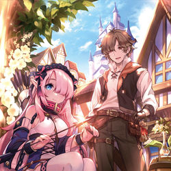 This is a pixiv picture whose title is ハロルド様の役に立つのは私の務めです.