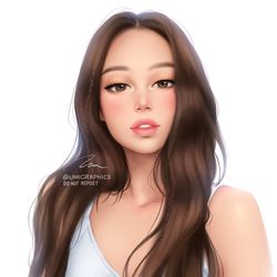 This is a pixiv picture whose title is Angel Jennie.