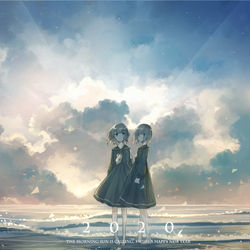 This is a pixiv picture whose title is 2020.