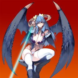 This is a pixiv picture whose title is サタン.