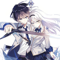 This is a pixiv picture whose title is 比翼の鳥.