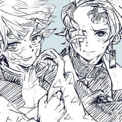 This is a pixiv picture whose title is ついろぐ.