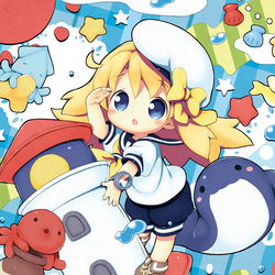 This is a pixiv picture whose title is なぎさと海の仲間たち.