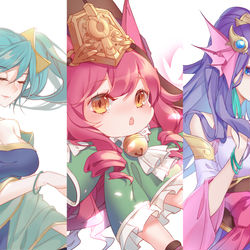 This is a pixiv picture whose title is League of supports.