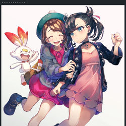 This is a pixiv picture whose title is ユウリ　マリィ.