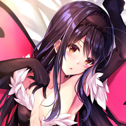 This is a pixiv picture whose title is 黒雪姫.