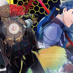 This is a pixiv picture whose title is 狂王黒弓本WEB再録.