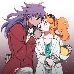 This is a pixiv picture whose title is ダンソニ.