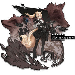 This is a pixiv picture whose title is Radeon.