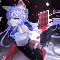 This is a pixiv picture whose title is ポーカー.