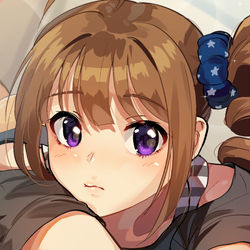 This is a pixiv picture whose title is 何か不満な奈緒ちゃん.