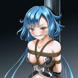 This is a pixiv picture whose title is マリア緊縛.