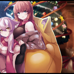 This is a pixiv picture whose title is C97表紙　オリジナルイラスト集　VUTOPIA.