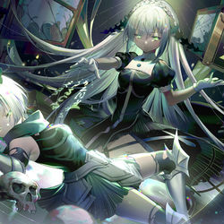 This is a pixiv picture whose title is 剑与远征.