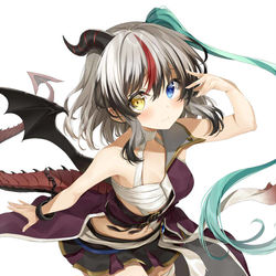 This is a pixiv picture whose title is キメラっ娘.