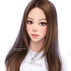 This is a pixiv picture whose title is JISOO IS GOOD.