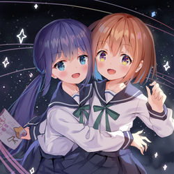 This is a pixiv picture whose title is 恋する小惑星.