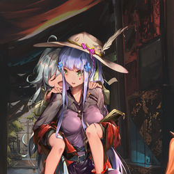 This is a pixiv picture whose title is 帰る/Return.