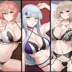 This is a pixiv picture whose title is GFL Compilation.