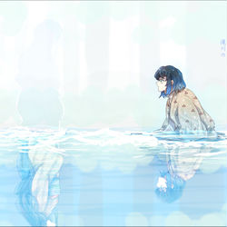 This is a pixiv picture whose title is 願わくは.