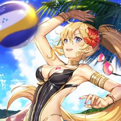 This is a pixiv picture whose title is 水着ジュノ.
