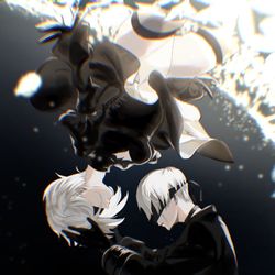 This is a pixiv picture whose title is 懇願.
