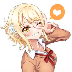 This is a pixiv picture whose title is ♥.