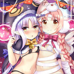 This is a pixiv picture whose title is 去年のハロウィン.