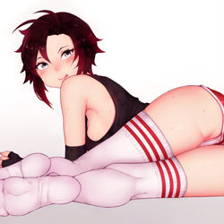 This is a pixiv picture whose title is Ruby Rose.