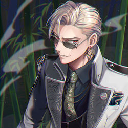 This is a pixiv picture whose title is 山鳥毛.