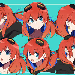 This is a pixiv picture whose title is 新しいうちの子設定画.