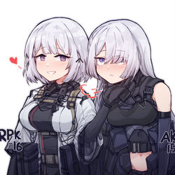 This is a pixiv picture whose title is RPK-16 AK-15.