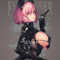 This is a pixiv picture whose title is マシュ・キリエライト.