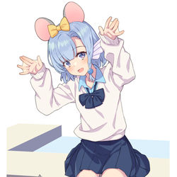 This is a pixiv picture whose title is 新年の人魚.