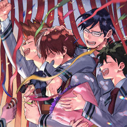 This is a pixiv picture whose title is 笑顔に包まれる日.