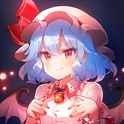 This is a pixiv picture whose title is 紅い悪魔.