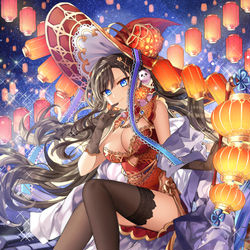 This is a pixiv picture whose title is 紅灯歳歳なる春ダヴィンチ.