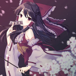 This is a pixiv picture whose title is れいむ.