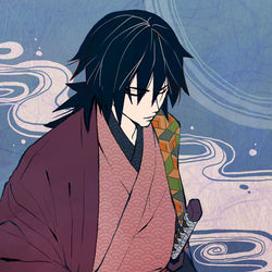 This is a pixiv picture whose title is 義勇さんと和装.