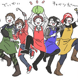 This is a pixiv picture whose title is えむますまとめ5(腐含).