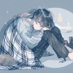 This is a pixiv picture whose title is 星になっても.