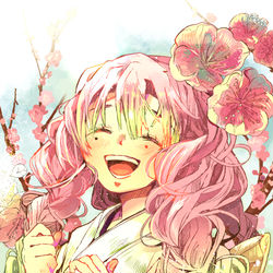 This is a pixiv picture whose title is 君の笑顔のために.