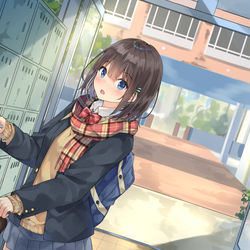 This is a pixiv picture whose title is 初おはよう.