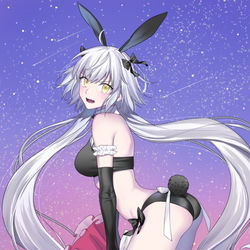 This is a pixiv picture whose title is バニーオルタちゃん.