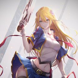 This is a pixiv picture whose title is ノエル=ヴァーミリオン.