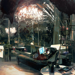 This is a pixiv picture whose title is Living with a hobby.