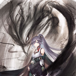 This is a pixiv picture whose title is 云墨丹心.