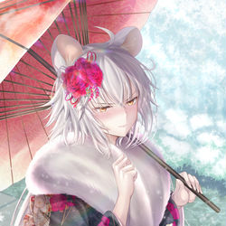 This is a pixiv picture whose title is ネズ耳邪ンヌさん.