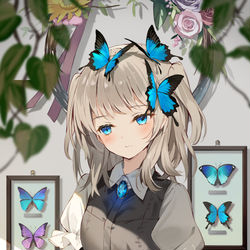 This is a pixiv picture whose title is Melancholy.